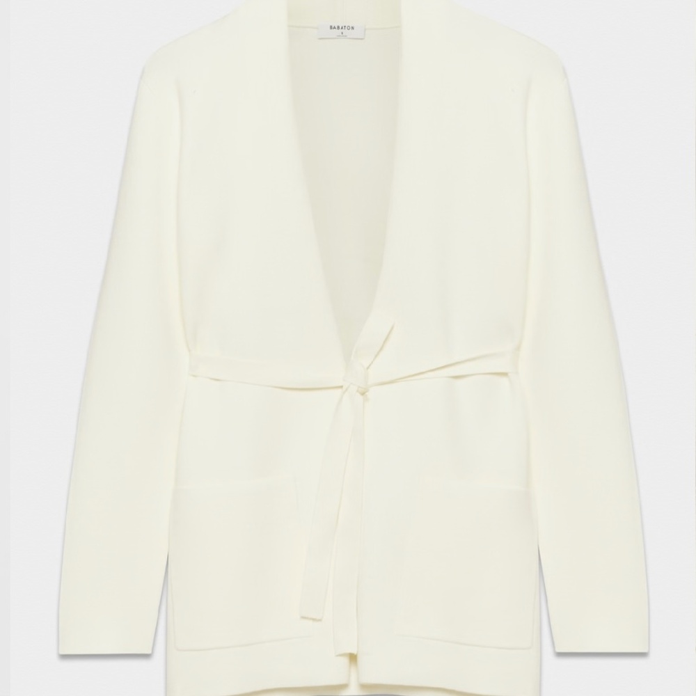 Babaton Ty Short Cardigan Light Birch